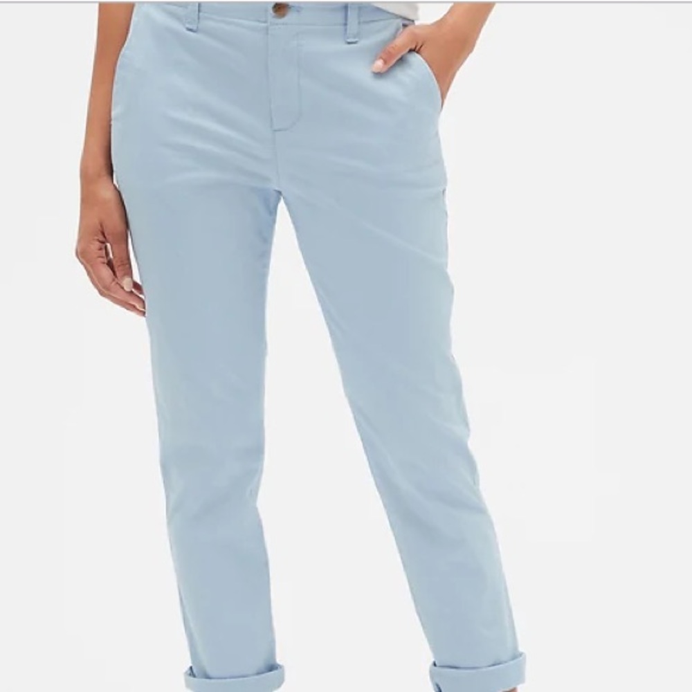 Gap Girlfriend Chino pant, light blue 💙